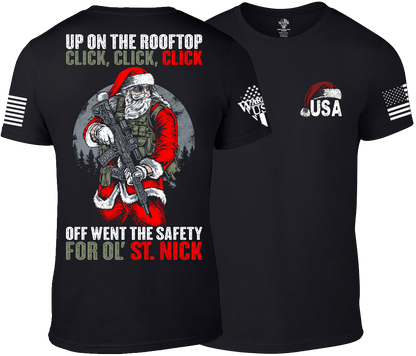 (New Release) Tactical Santa T-Shirt - (Pre Sale) Read Description.