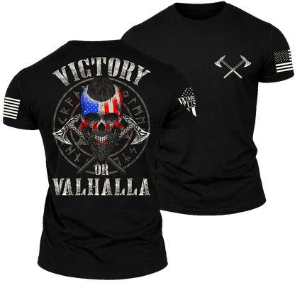 (New Release) Victory Or Valhalla, Comfortable, and Premium Quality