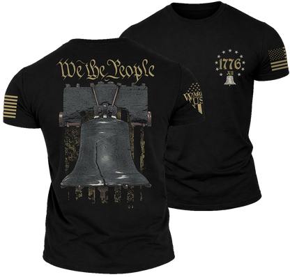 (Re-Print) We The People Liberty Bell, Comfortable, and Premium Quality Please Read Description