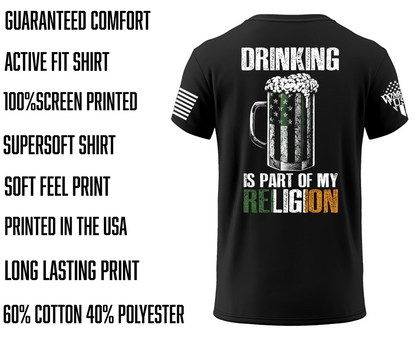 (Pre Sale) New Release Drinking Is Part Of My Religion, Comfortable, and Premium Quality