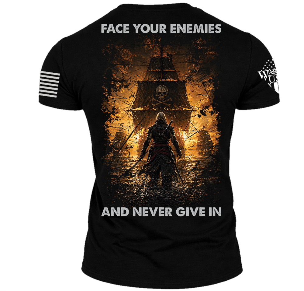 (New Release) Face Your Enemies, Comfortable, and Premium Quality (Pre Order)