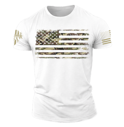 Flag Of Freedom T-Shirt- Soft Comfortable-Form Fitting