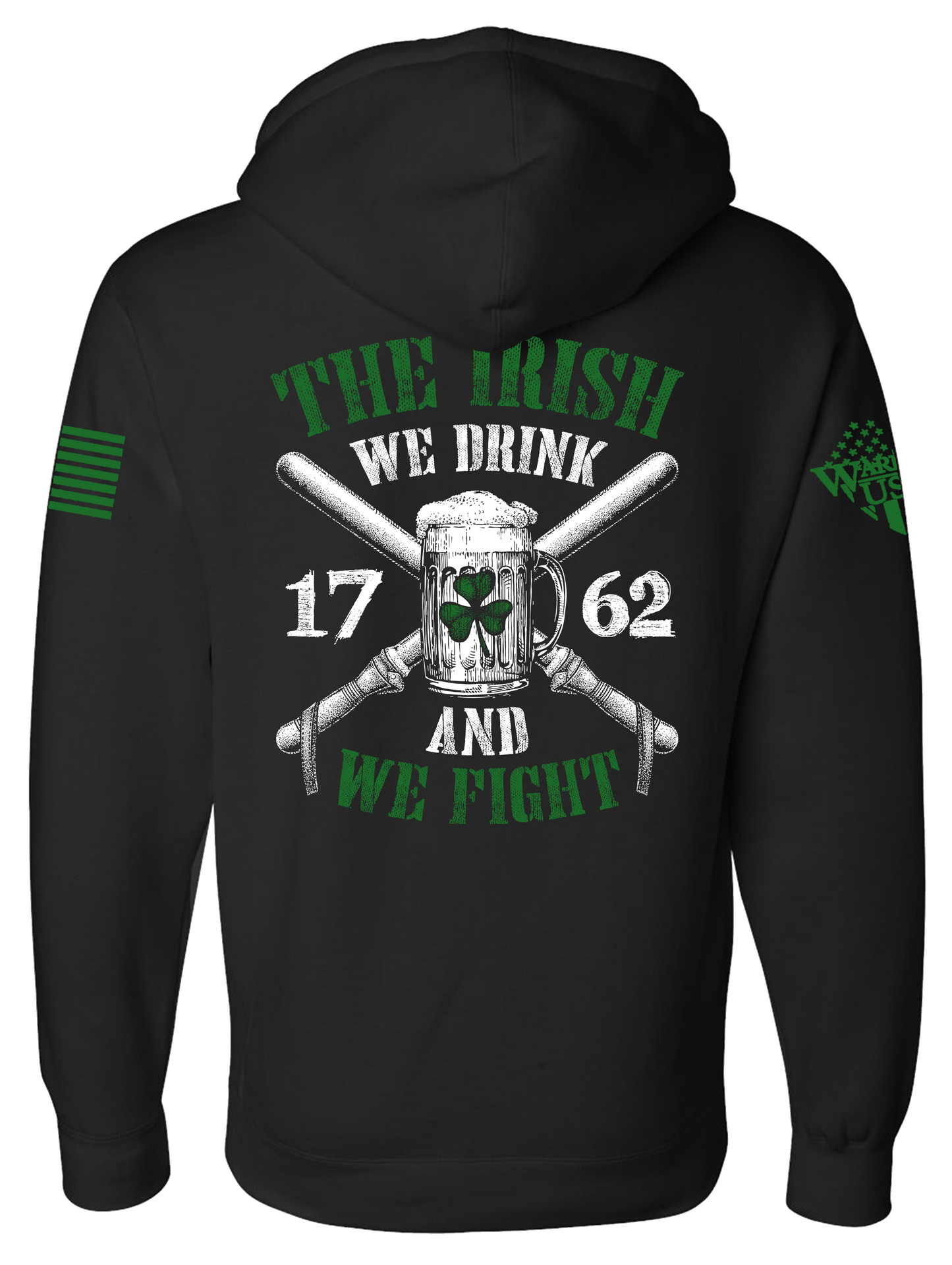 The Irish We Fight Hoodie – Strength, Pride, and Unmatched Comfort