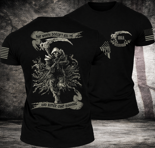 (New Release)That Which Doesn't Kill Me Had Better Start Running, Comfortable, and Premium Quality (Pre Order)