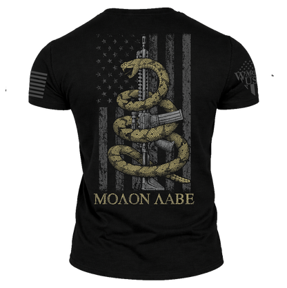 Molon Labe T-shirt - Patriotic & Bold