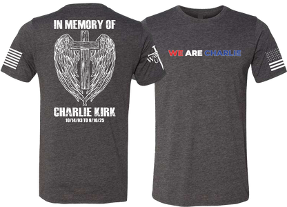 We Are Charlie Design 2 Memorial Shirt, Comfortable, and Premium Quality