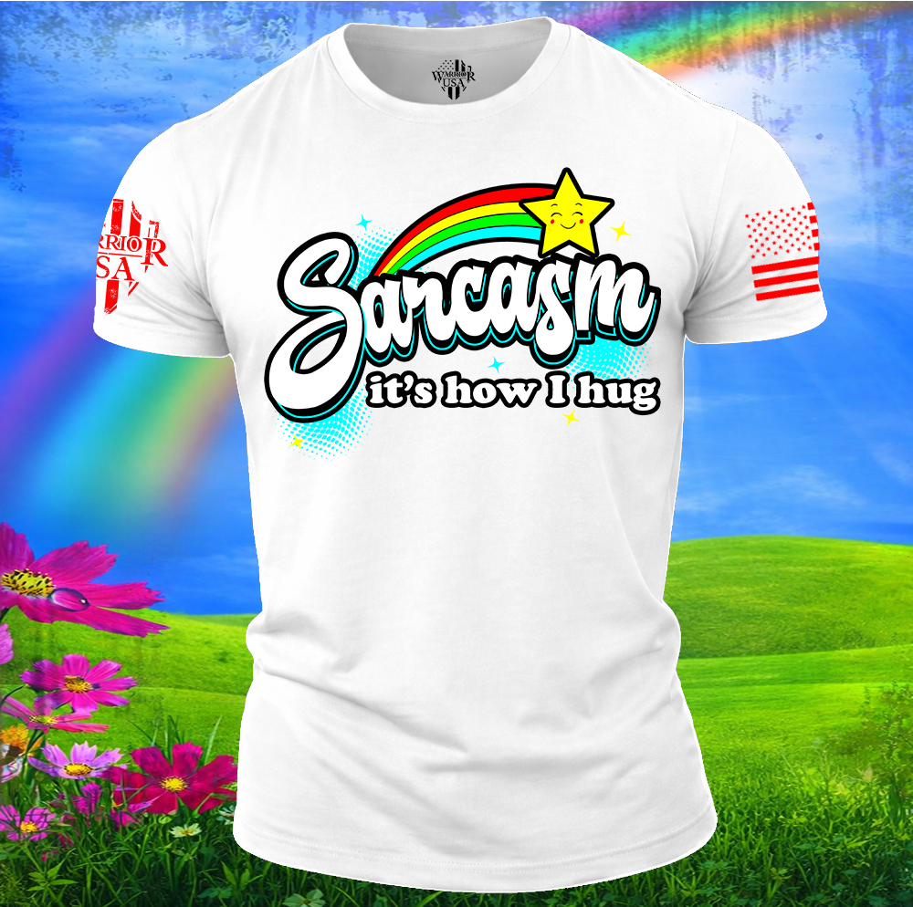 Sarcasm Hug Shirt, Comfortable, and Premium Quality