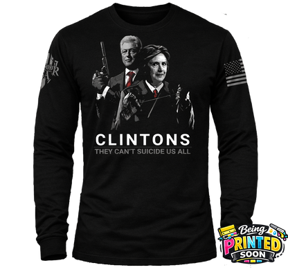 (New Release) They Can't Suicide Us All (LONG SLEEVE), Comfortable, and Premium Quality (Pre Order)