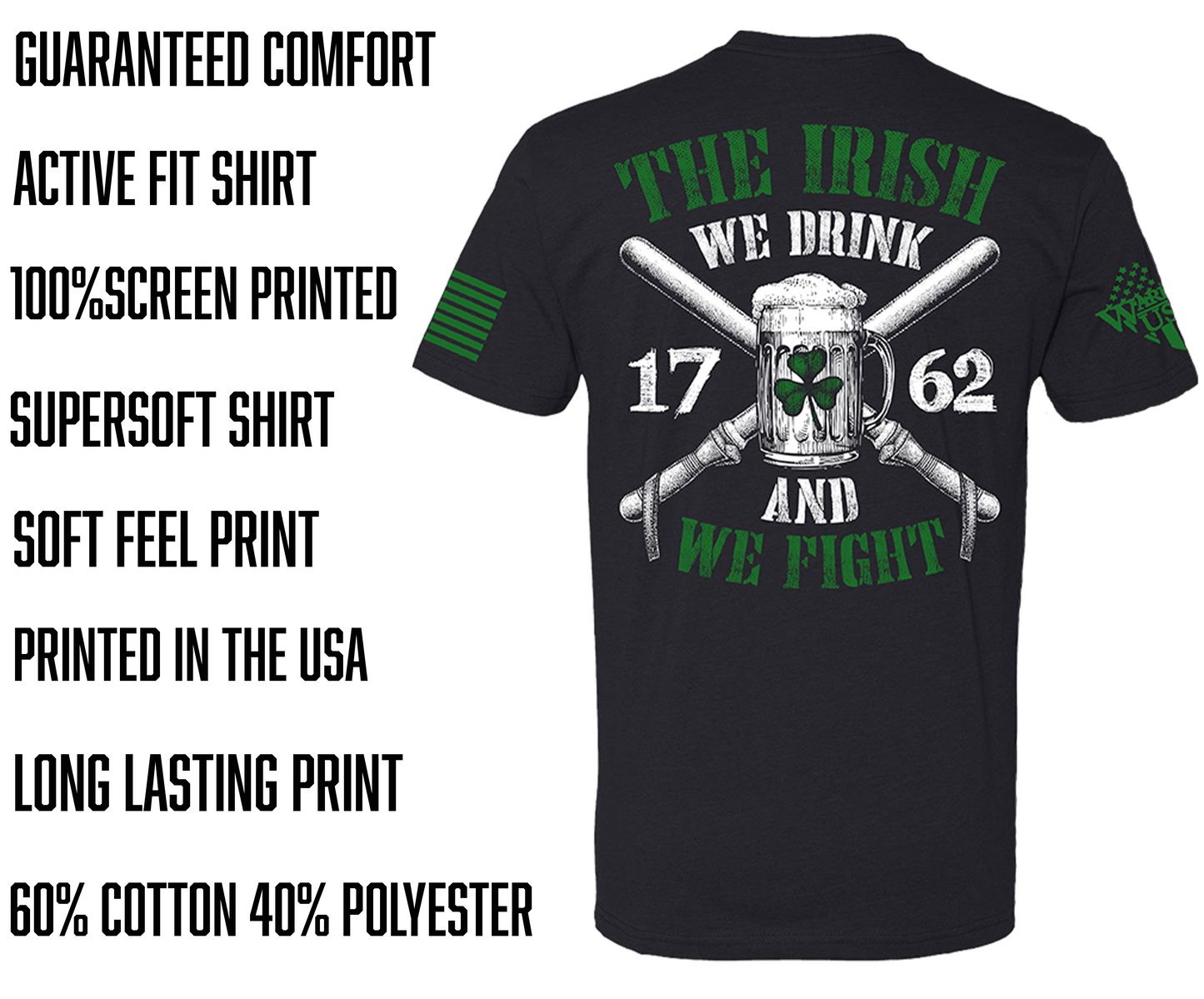 The Irish We Fight Shirt – Bold & Comfortable (Pre Sale)